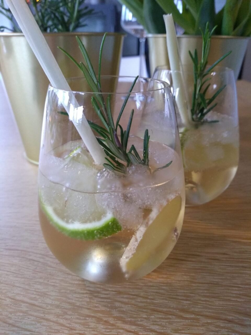 Mocktail Met Gember Limoen En Citroengras Kook Leef Geniet